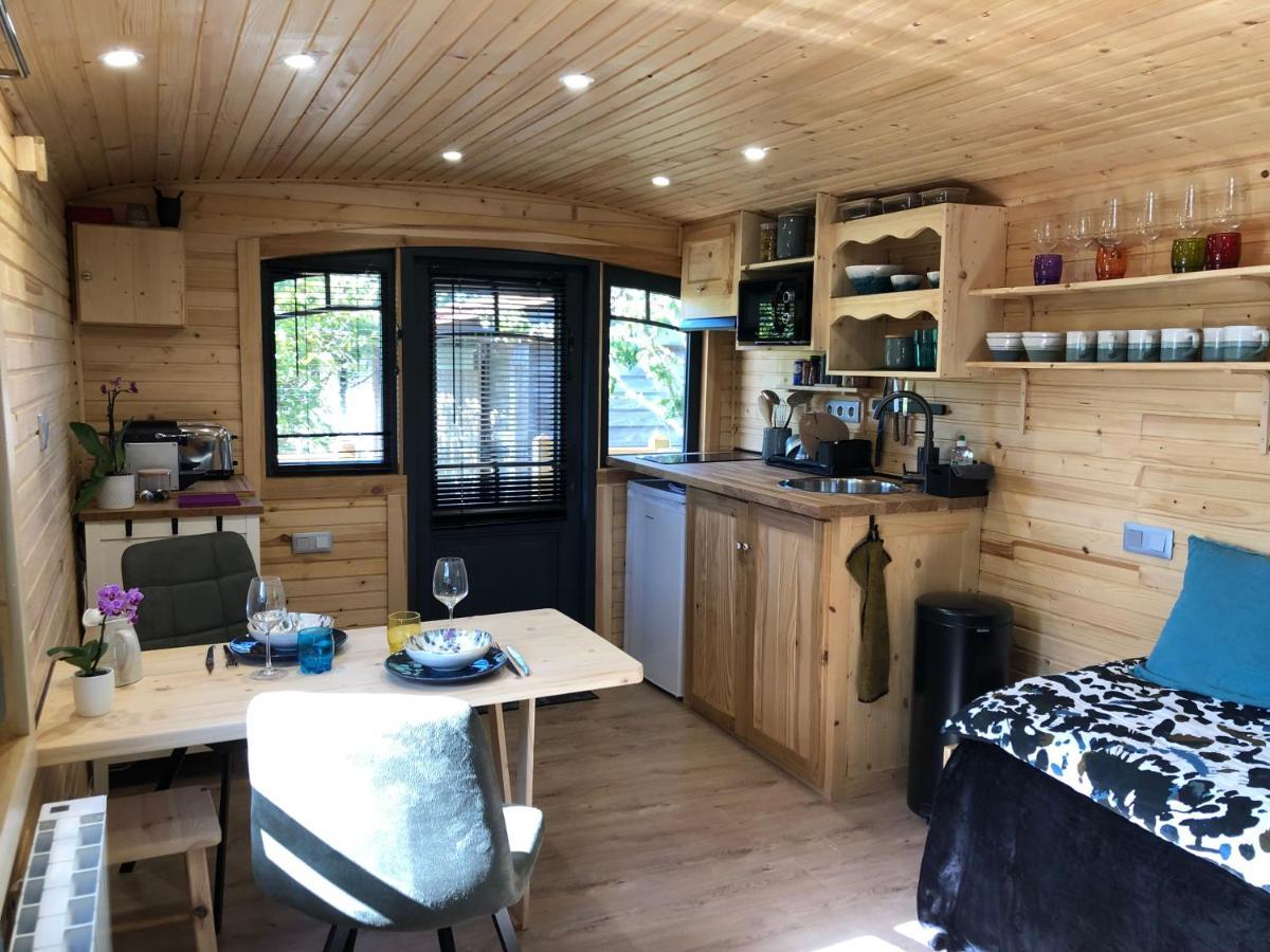 Roulotte Gites O Bien-Etre Massage Spa Sejour Bien-Etre En Hebergement Insolite Roulotte Karantez Ou En Gites Melon Ou Yock A 800 M Des Plages Maison D'Hote Drogou Porspoder Eksteriør billede